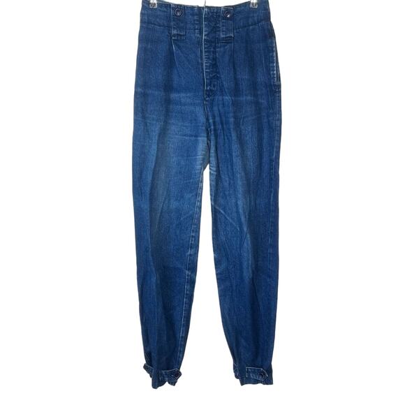 Vintage Denim - Vintage Y2K Union Bay Juniors Sz 9 100% Cotton Jeans Tapered High Waist
